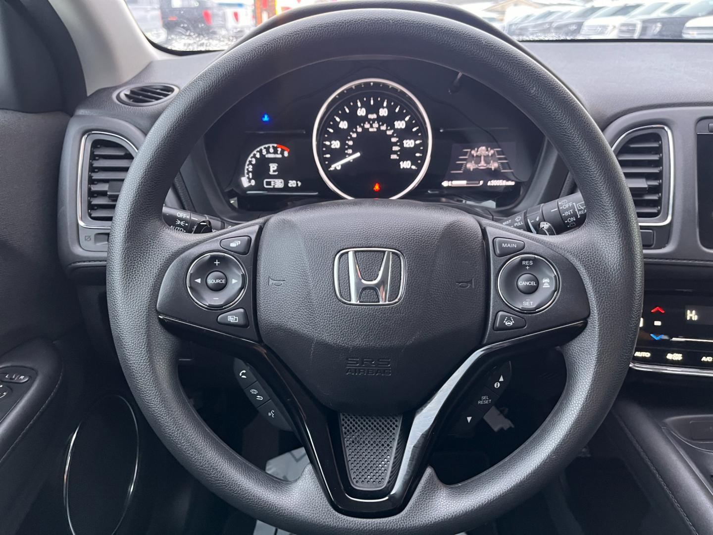 2022 Black /black Honda HR-V EX AWD (3CZRU6H57NM) with an 1.8L L4 DOHC 16V engine, CVT transmission, located at 1960 Industrial Drive, Wasilla, 99654, (907) 274-2277, 61.573475, -149.400146 - Photo#15